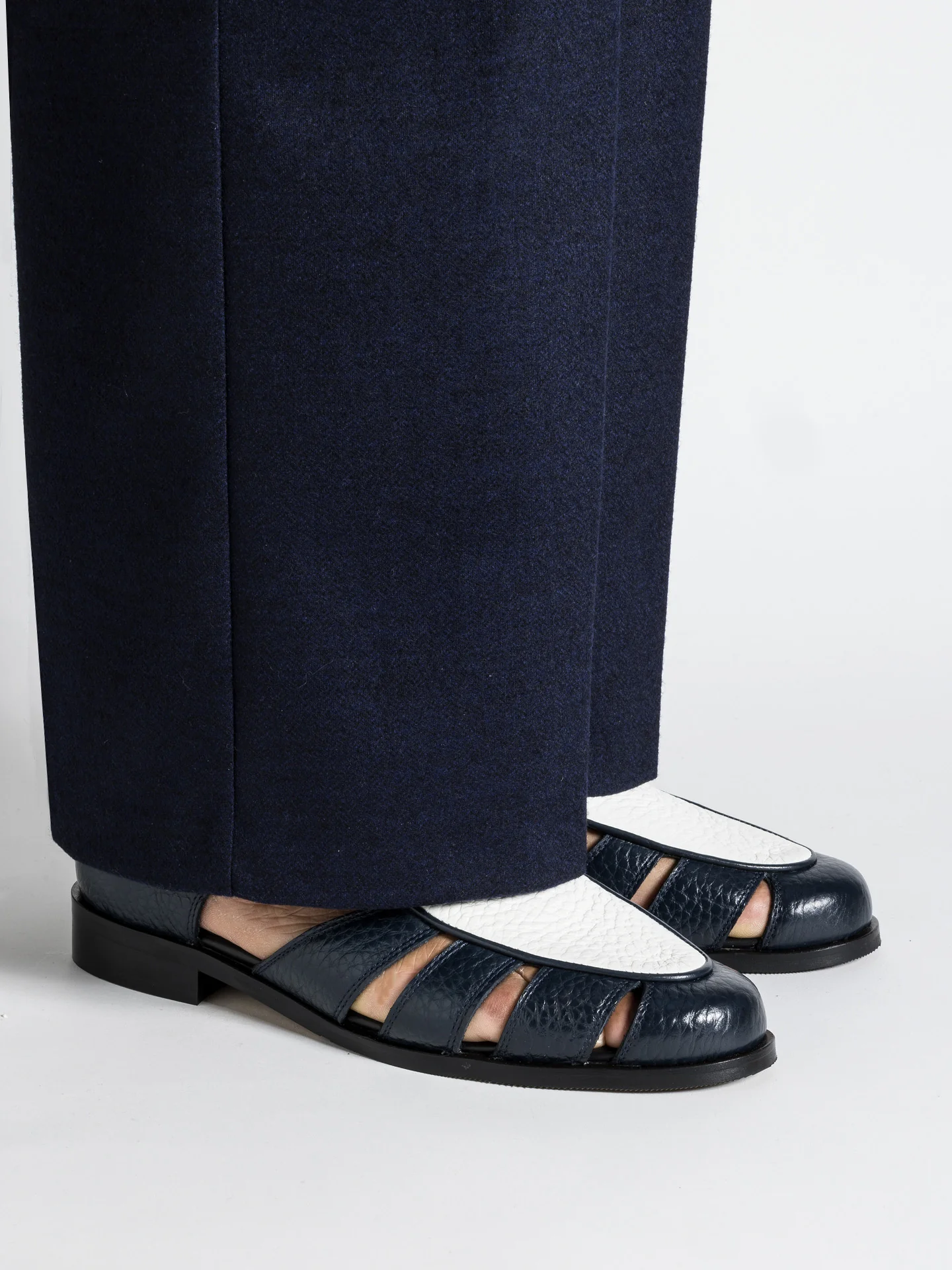 FRANCK BICOLOR NAVY & WHITE