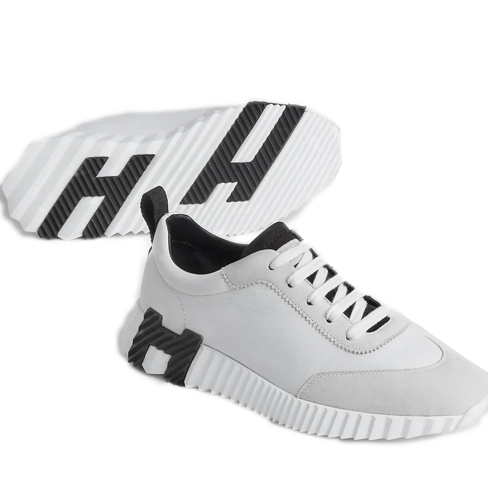 Hermes-trainers 2024 giga Leather low trainers