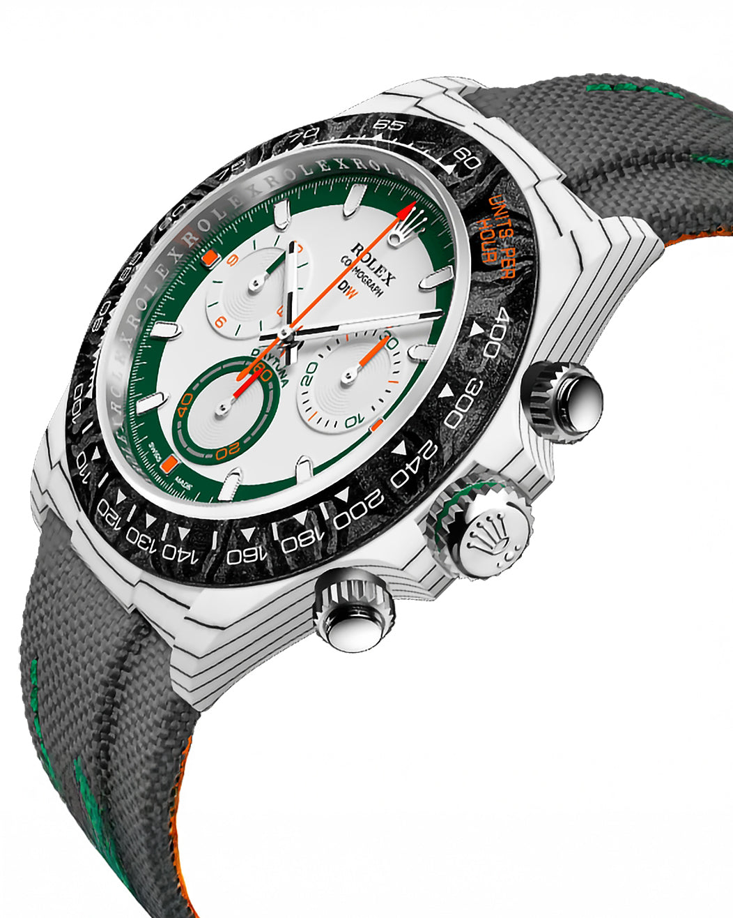 The Ultimate Golfer's Watch: DiW Rolex Daytona with ALPINE Design【1:1 Replica】