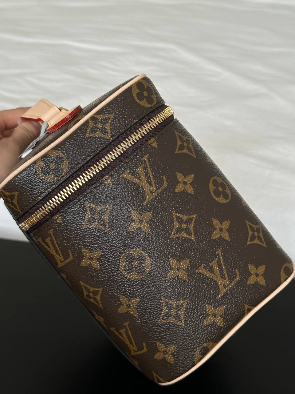 Louis Vuitton Monogram Canvas Handheld Cosmetic Vanity Case
