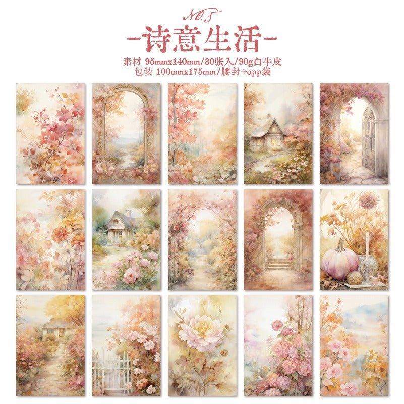 2150 Material Paper Woodland Encounter Series