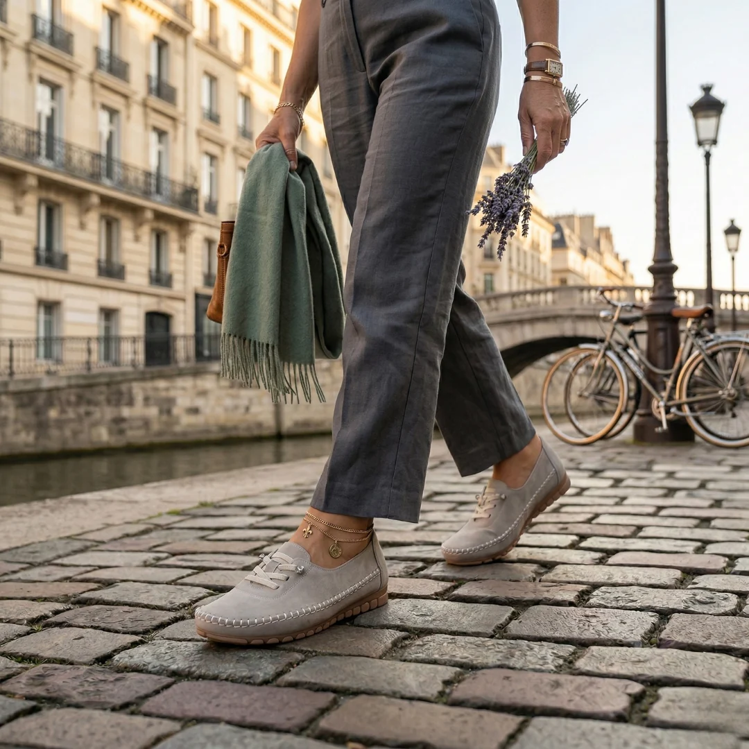 Céliane | Mocassins Souples à Semelle Ergonomique et Confort Intégral