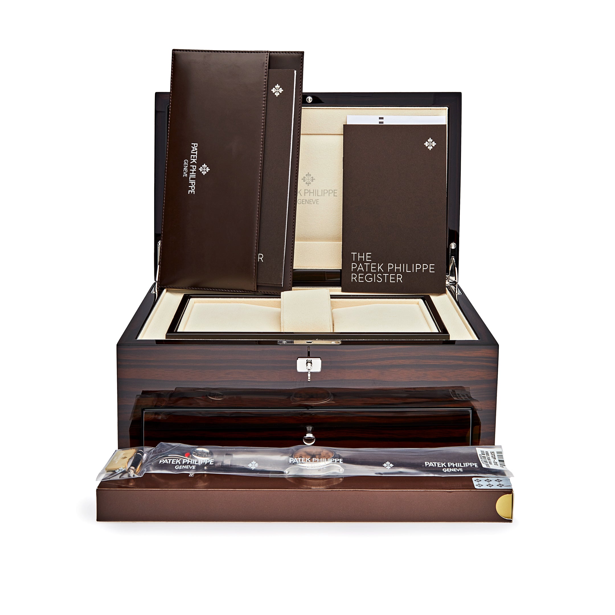 Patek Philippe Perpetual Calendar Chronograph Platinum 5372P-010【1:1 Replica】