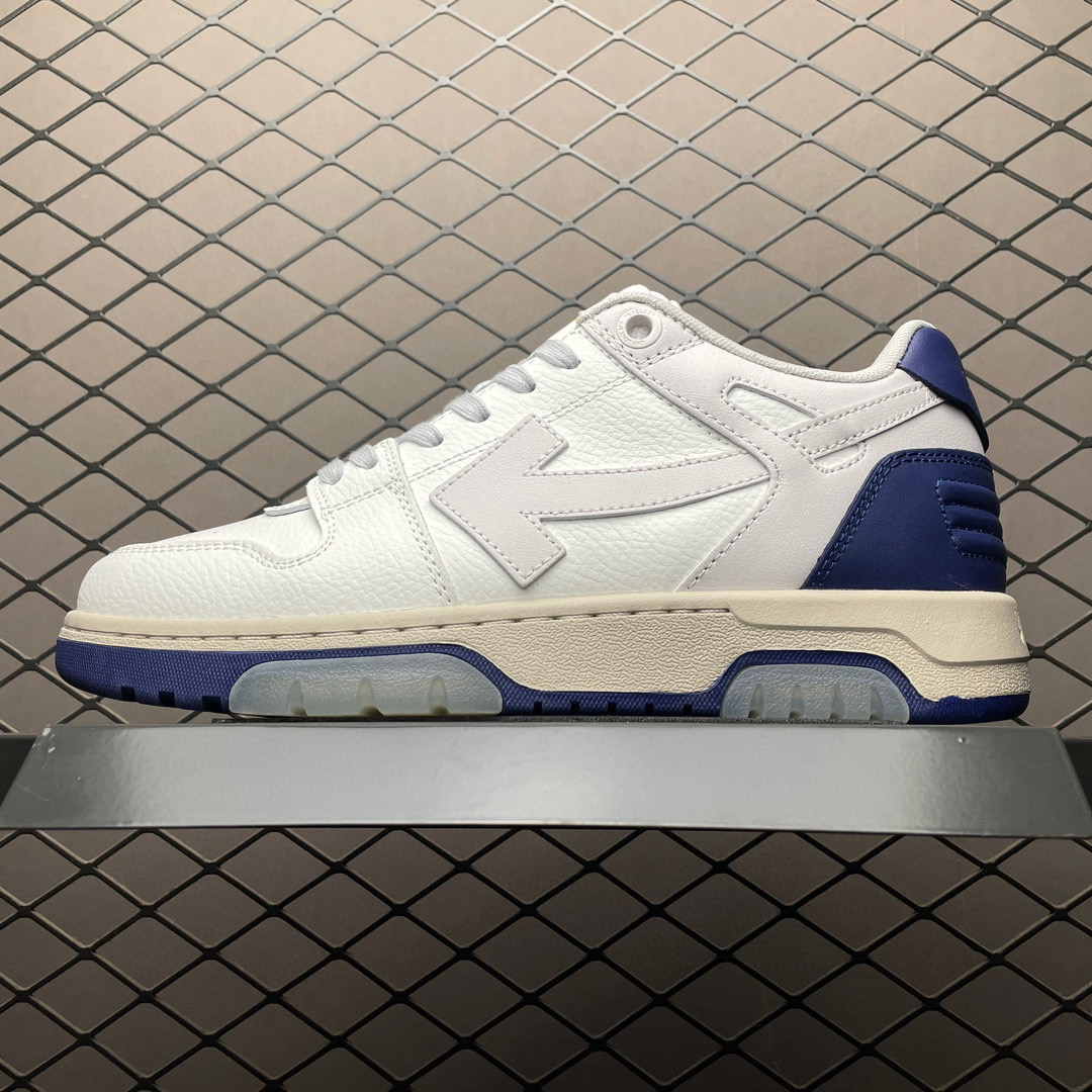 1:1 Best Quality Off White Out of Office Shoes Navy & White