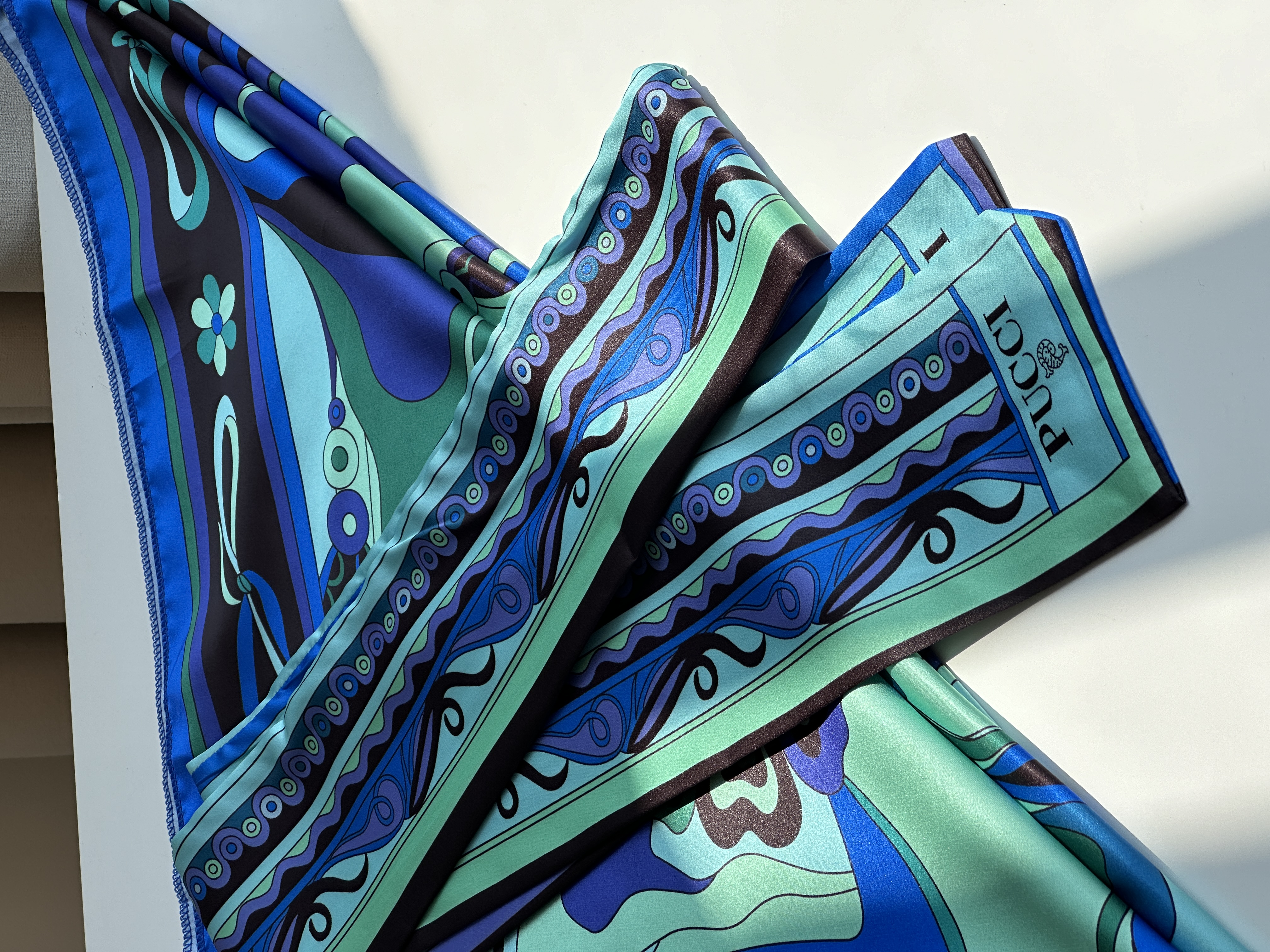 Emilio Pucci Iride Printed Three-Piece Bikini