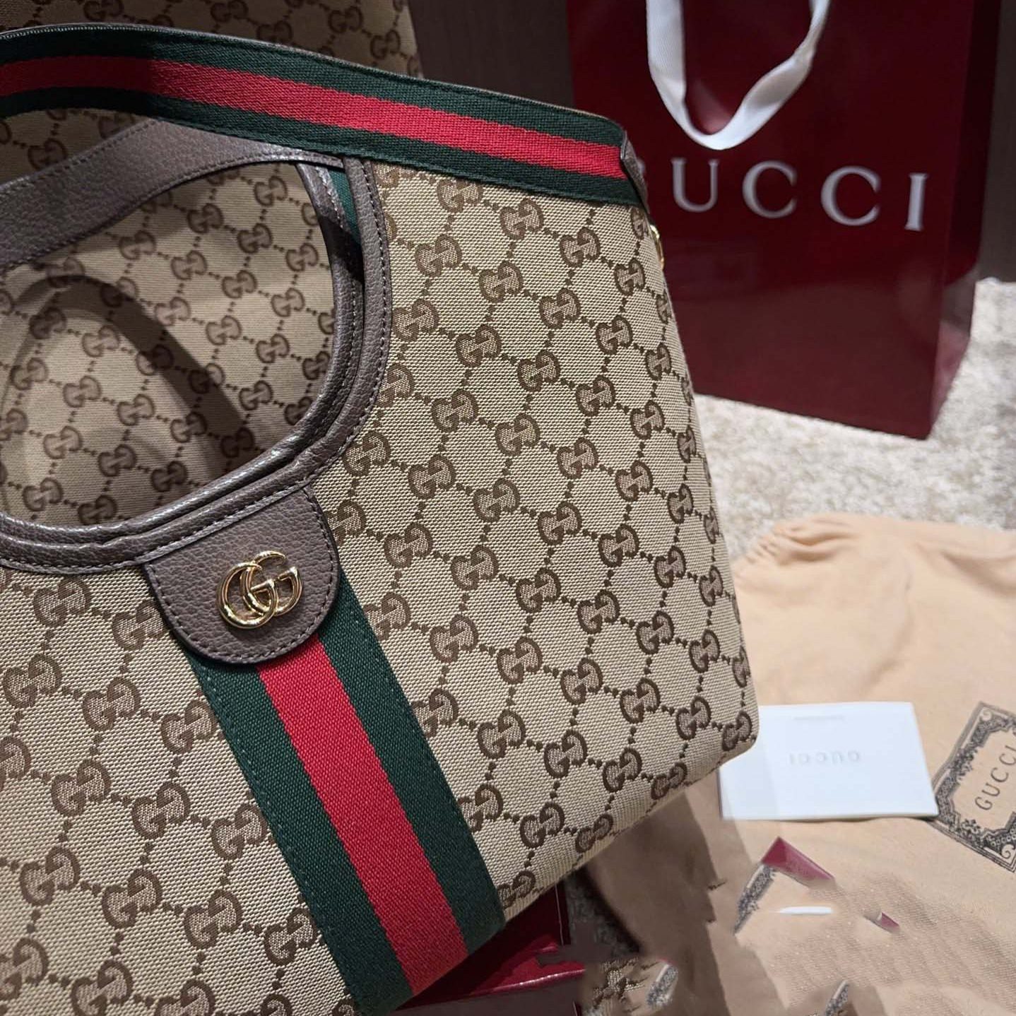 GUCCI GIGLIO TOTE BAG