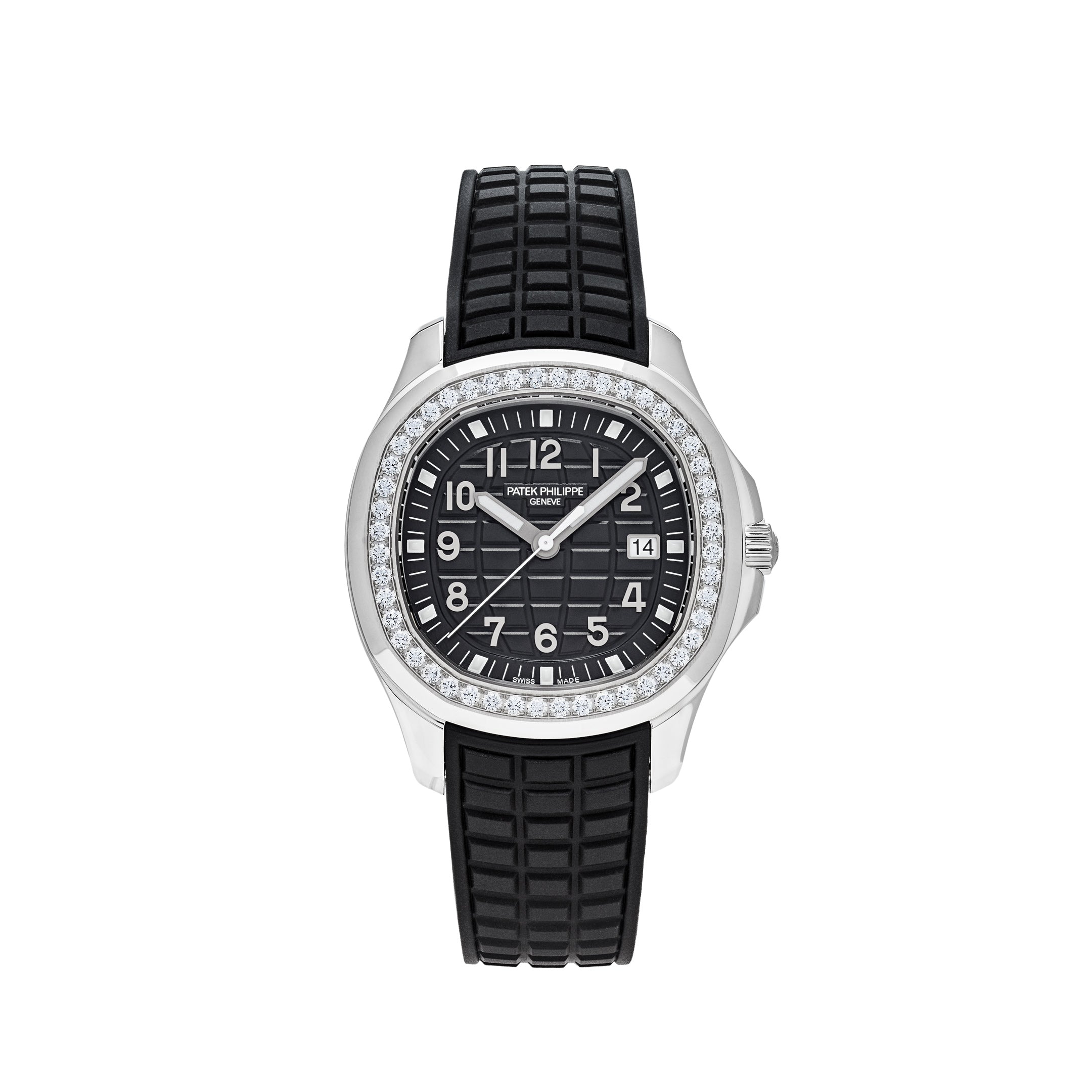 Patek Philippe Aquanaut Luce Black Dial Diamond Bezel 5267/200A-001【1:1 Replica】