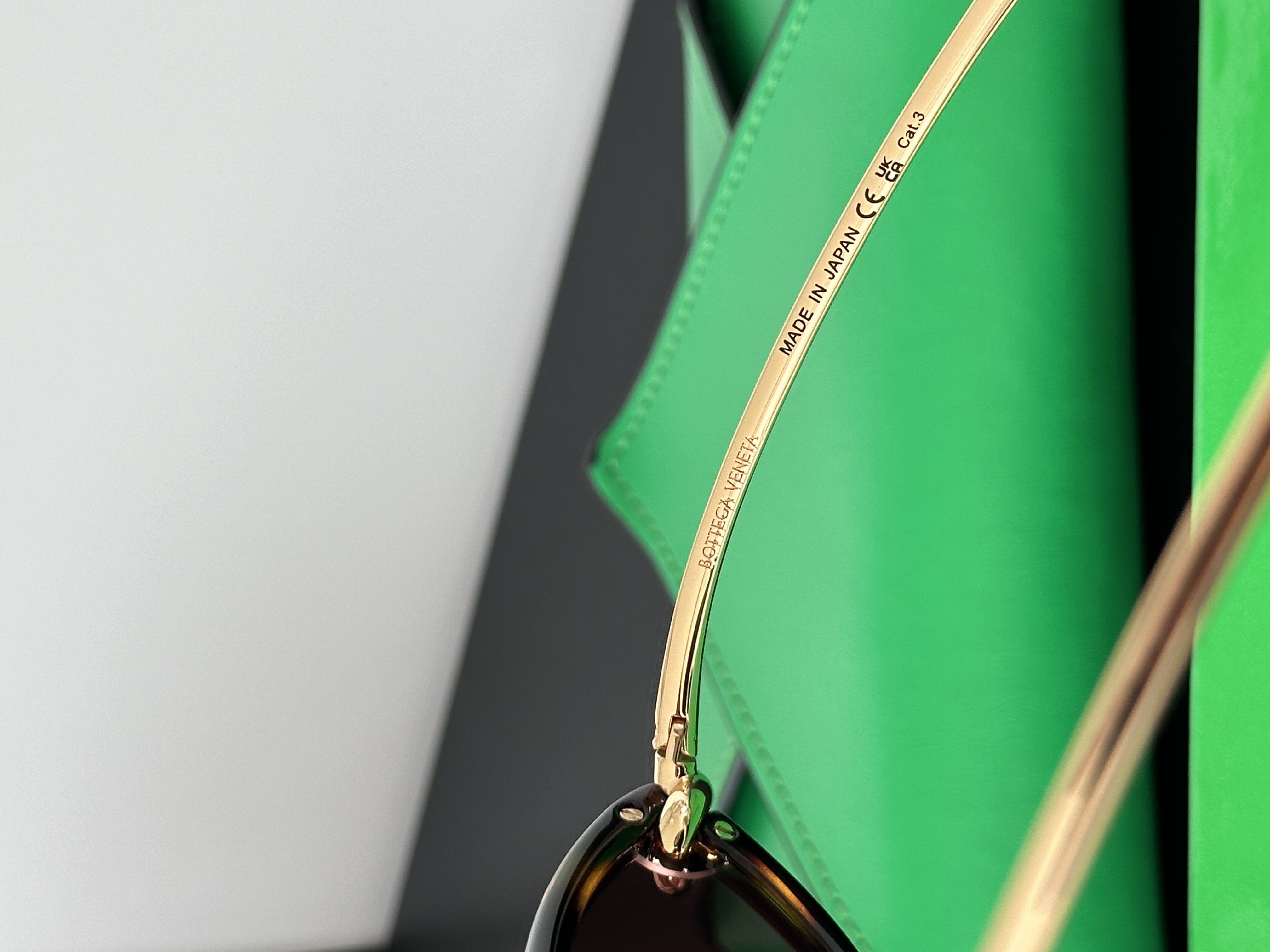 Bottega Veneta Knot Cat-Eye Sunglasses