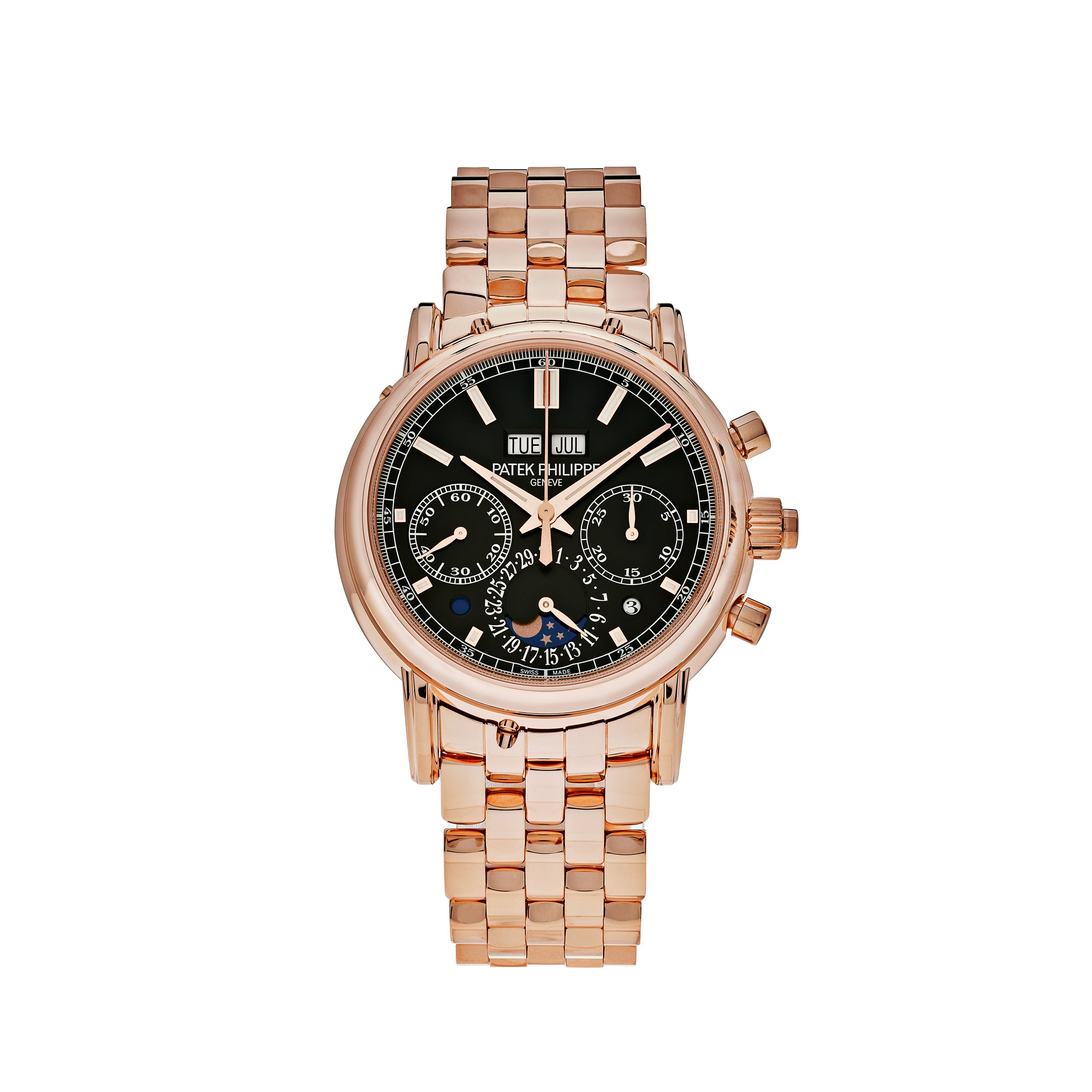 Patek Philippe Grand Complications Split-Seconds Chronograph Perpetual Calendar 5204/1R-001【1:1 Replica】