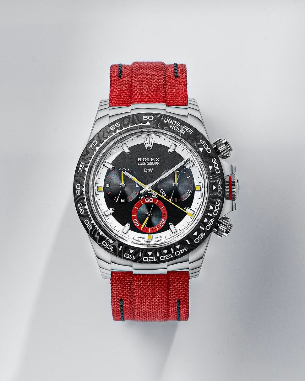 Unique CarboQuartz Rolex DiW Daytona QUANTUM RACER【1:1 Replica】