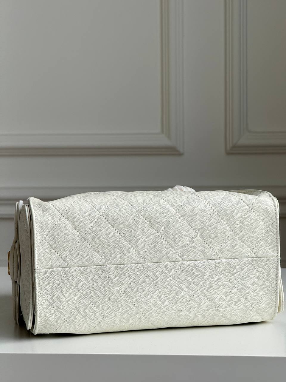 Chanel 25 Caviar Quilted Drawstring Bucket Bag