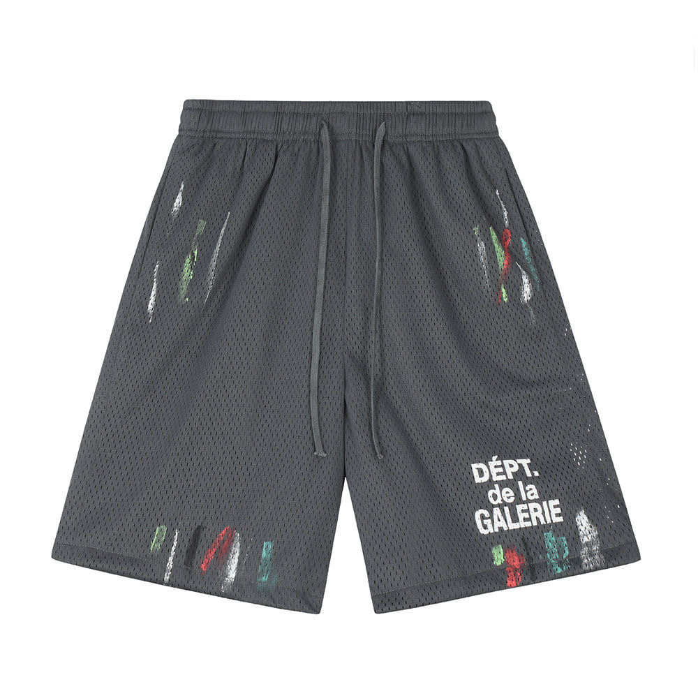 Colorful Print Mesh Shorts 4 Colors