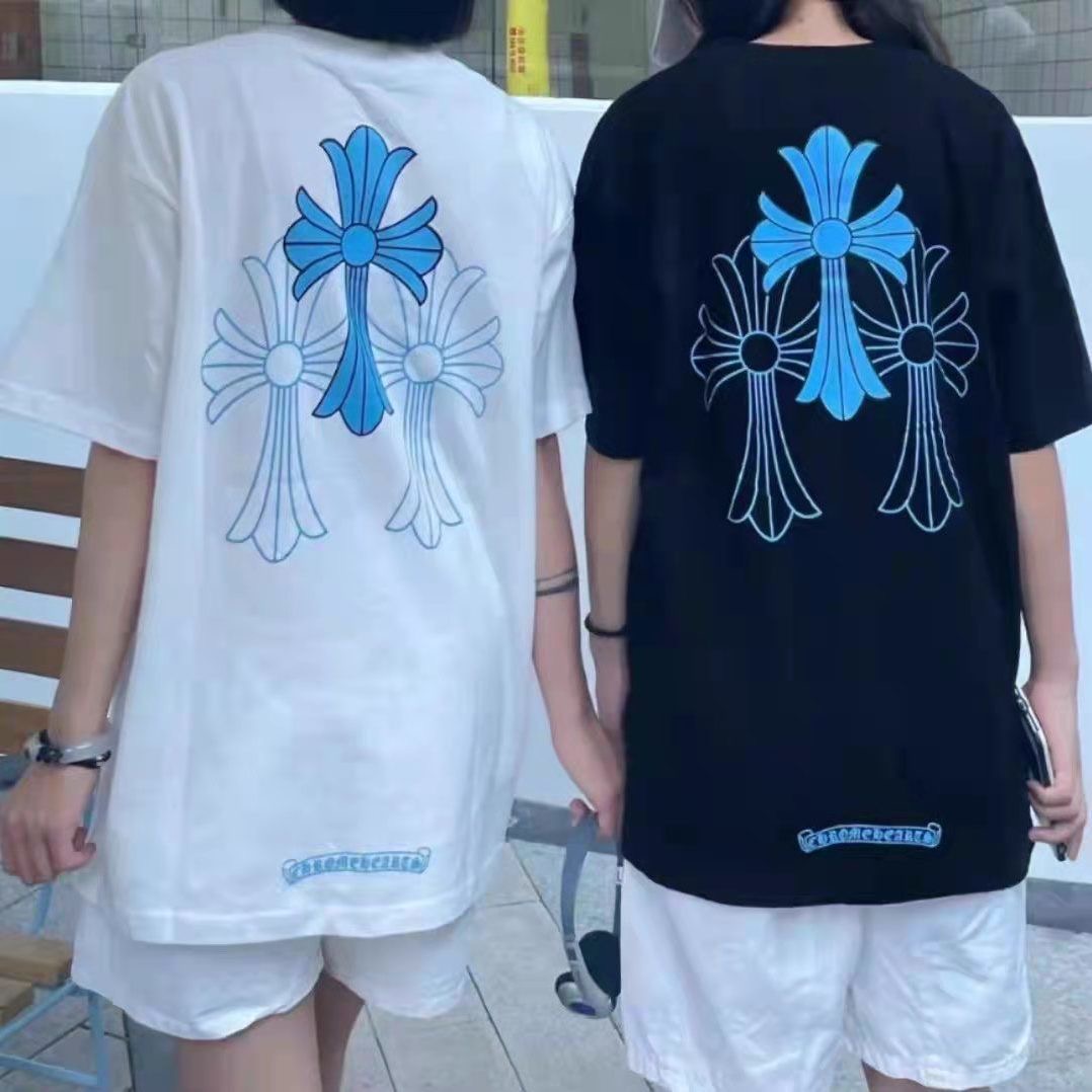 black or white blue logo