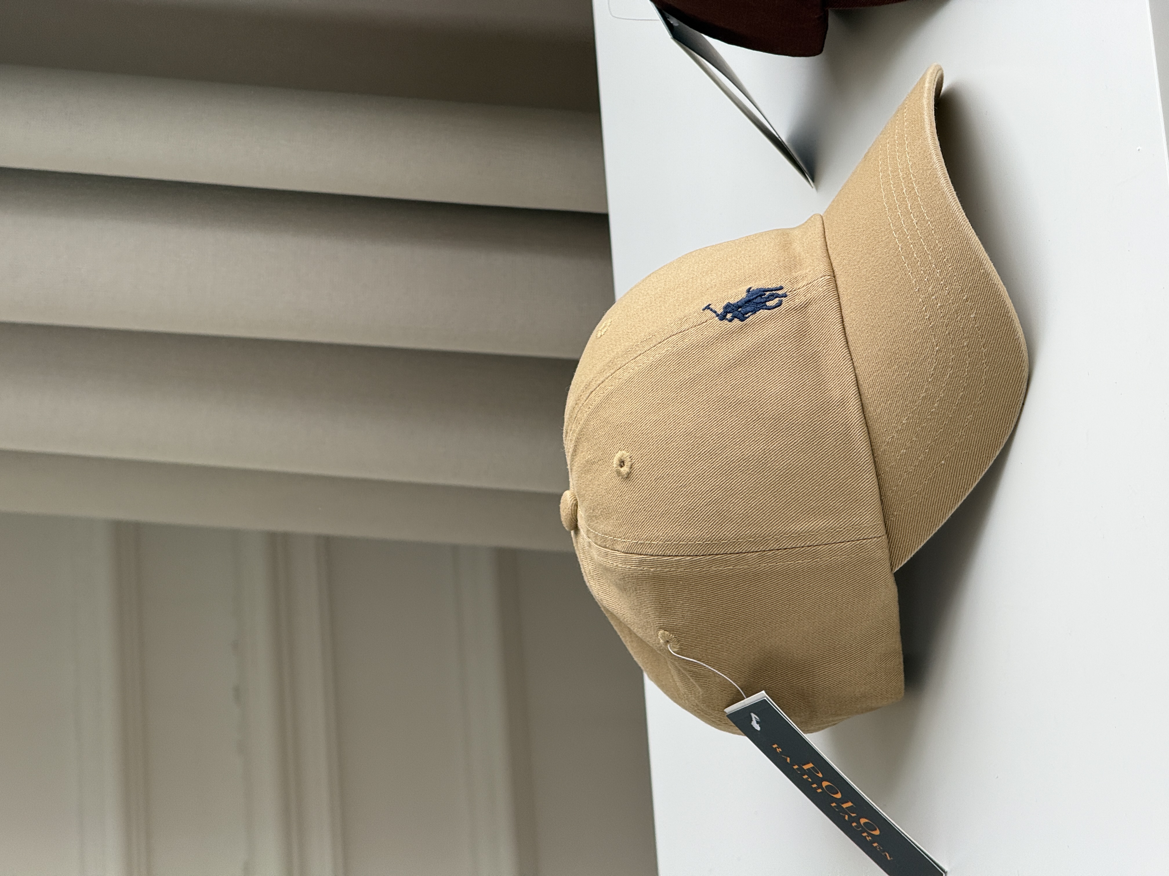 Ralph Lauren Pony Embroidery Washed Cotton Soft Top Baseball Cap