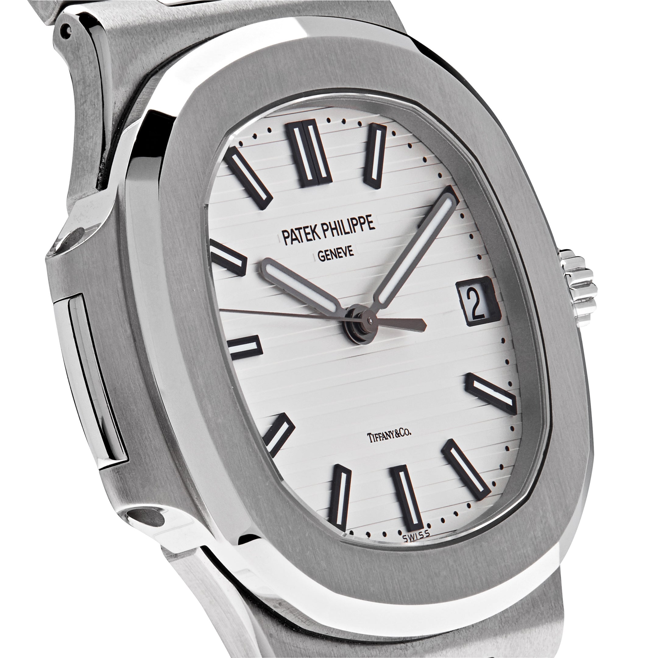 Patek Philippe Nautilus Steel White Tiffany & Co. Dial  5711/1A-011【1:1 Replica】