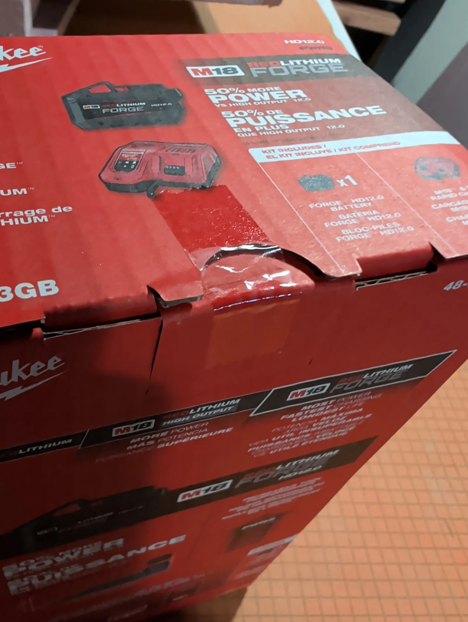 Milwaukee M18 Forge 12.0 battery Kit - PRICE PP2TQ