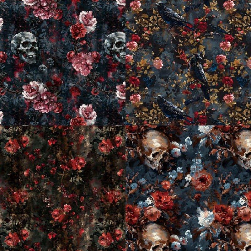 2182 Handbook Material Paper Card Making Background Paper 6″ Single Sided Patterns