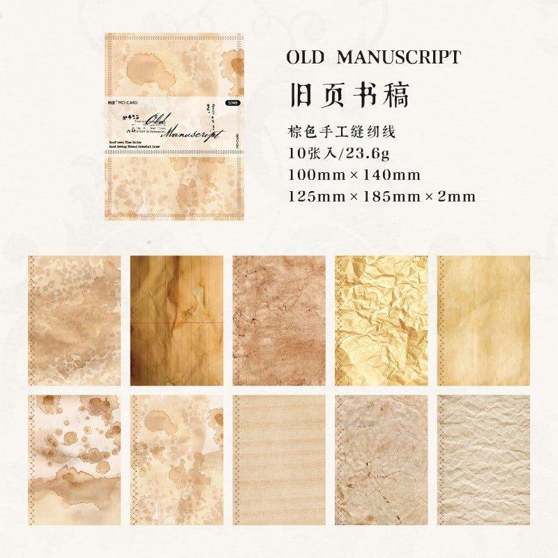 2167 Handmade Sewing Thread Material Paper