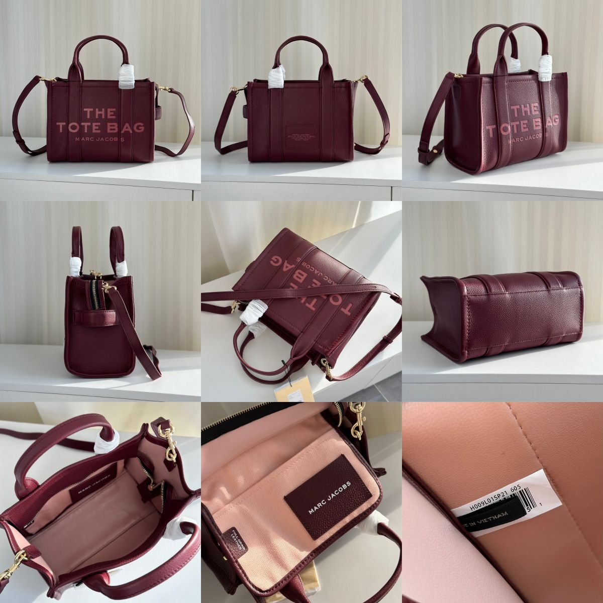 Women handbag H053L01RE22 H009L01SP21 H004L01PF21 leather shoulder sling the tote bag