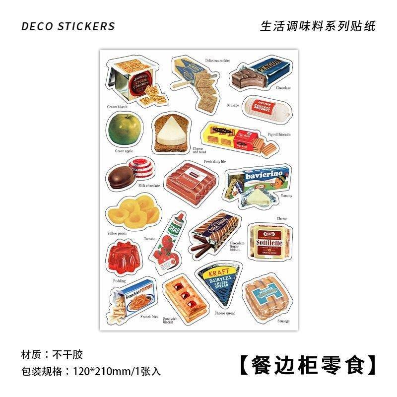 1093 Stickers Life Seasoning Series