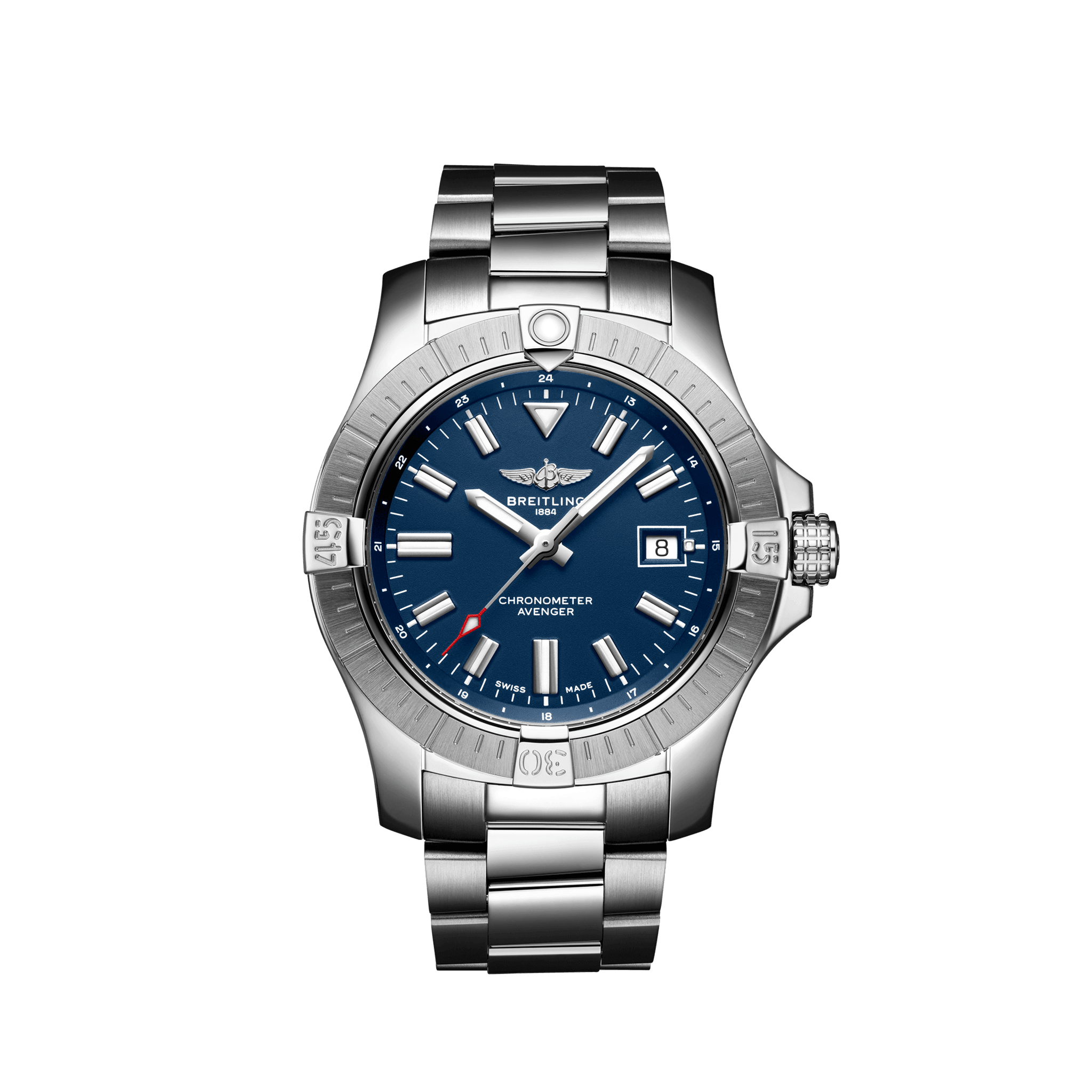 BREITLING Avenger Automatic Stainless Steel 43 A17318101C1A1【1:1 Replica】