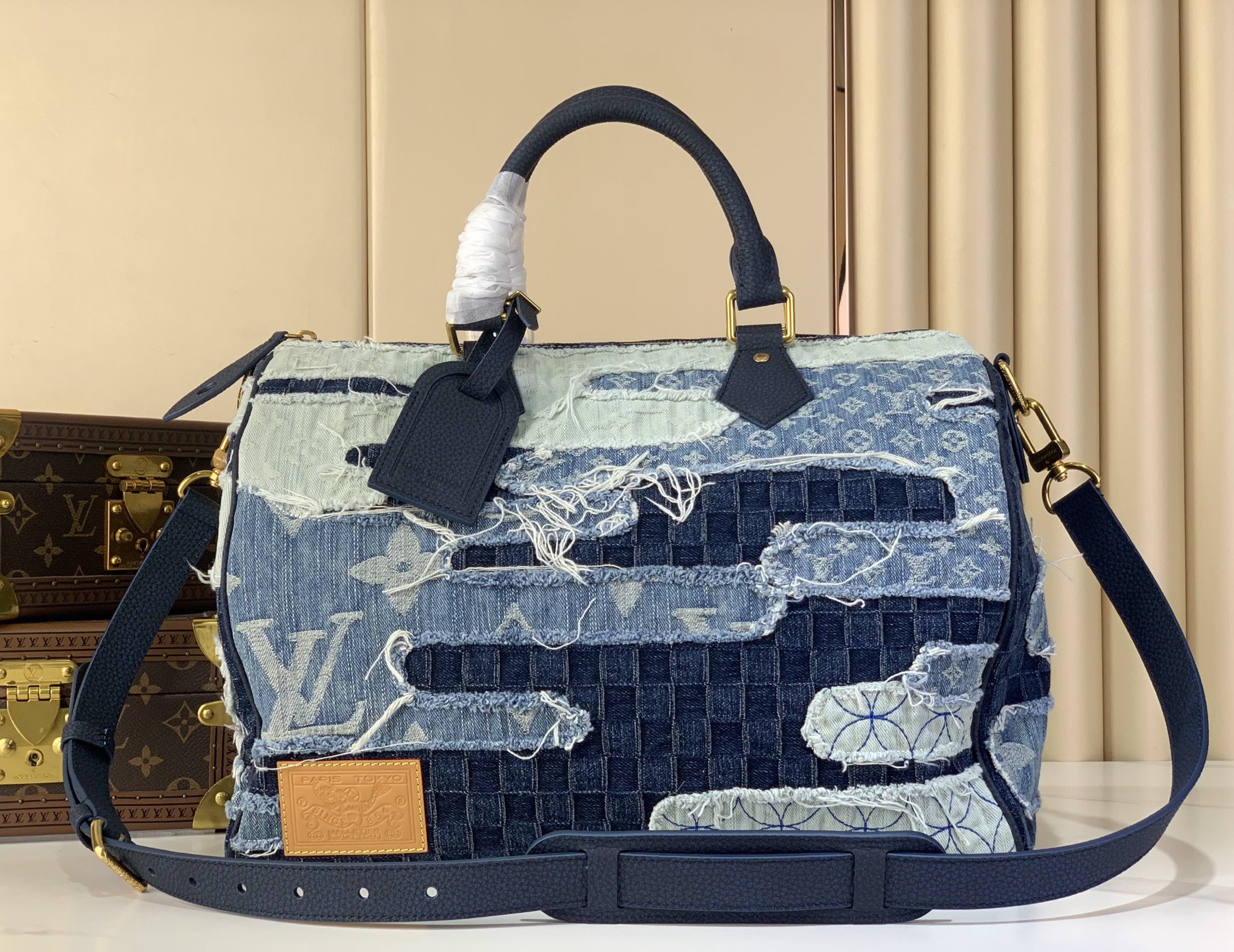 LV Sac Speedy 40 Bandouliere Monogram Other - For Men (Top Quality)