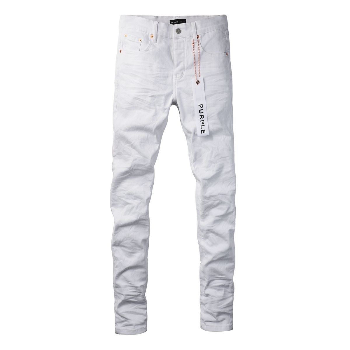 No. 9024 Full White Jeans