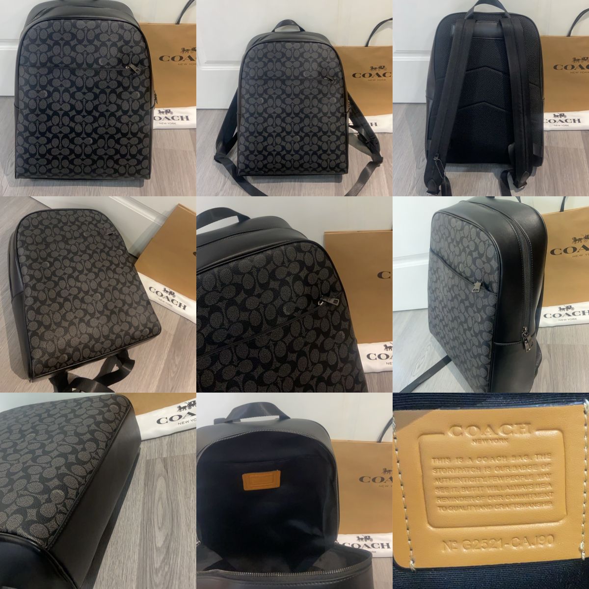 Men Handbag CAJ90 CAJ66 Owen Backpack