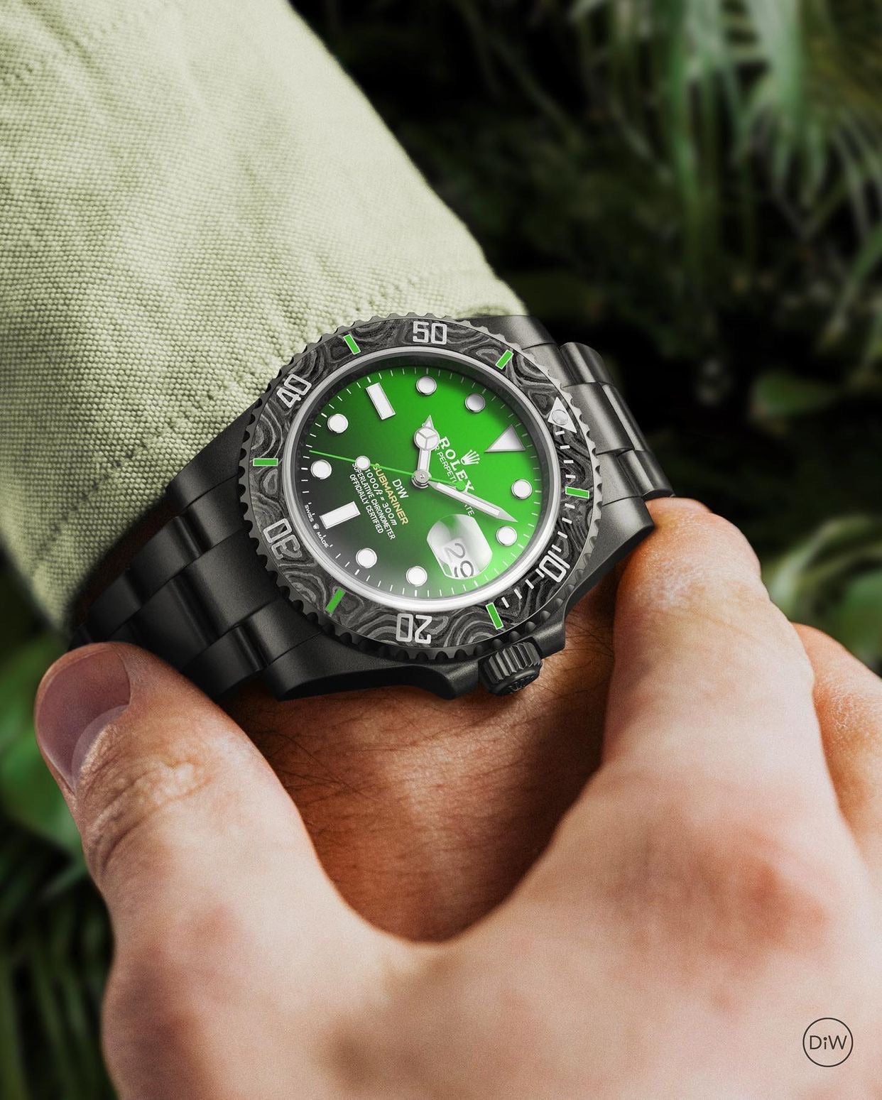 DiW Rolex Submariner PARAKEET【1:1 Replica】
