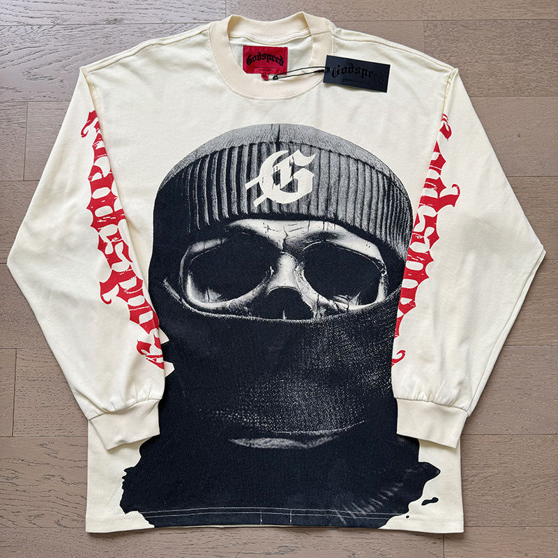 Godspeed Skull Mask Long Sleeve 2 Colors