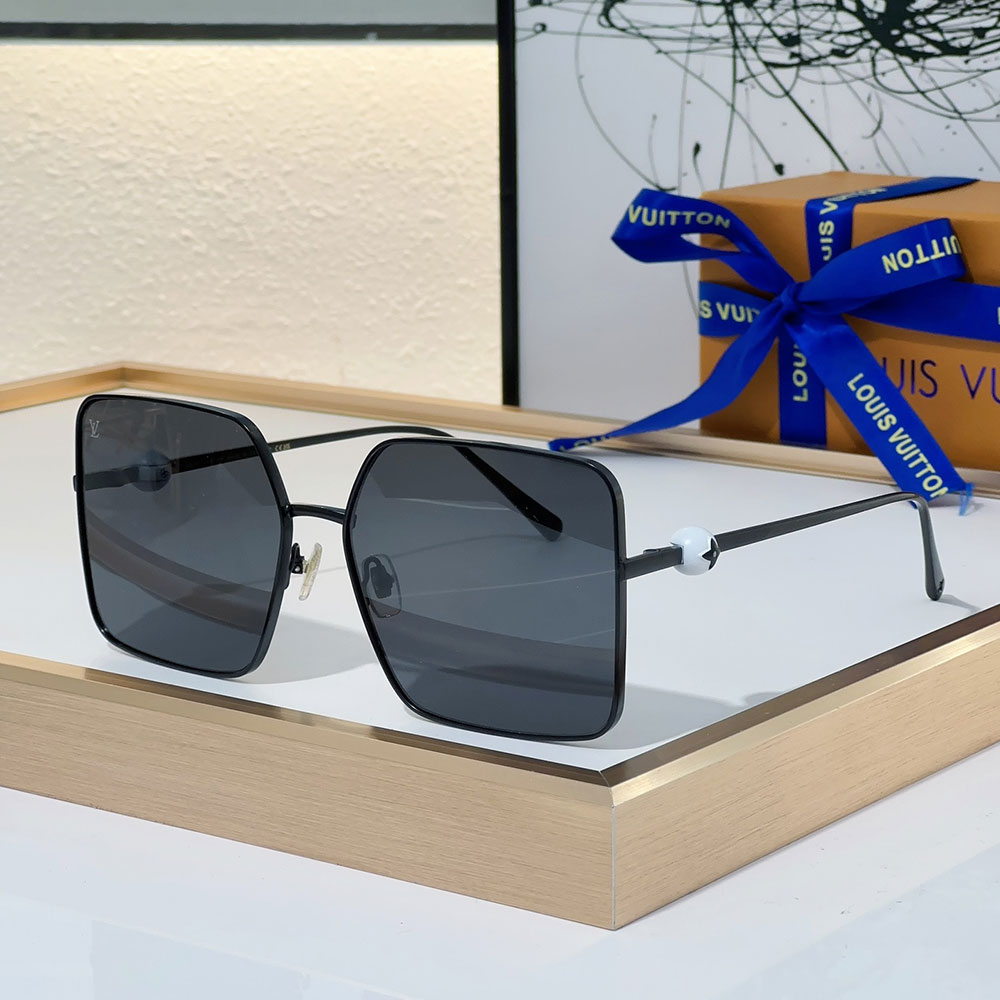 LV Elegant Fashion Personality sunglasses Top quality