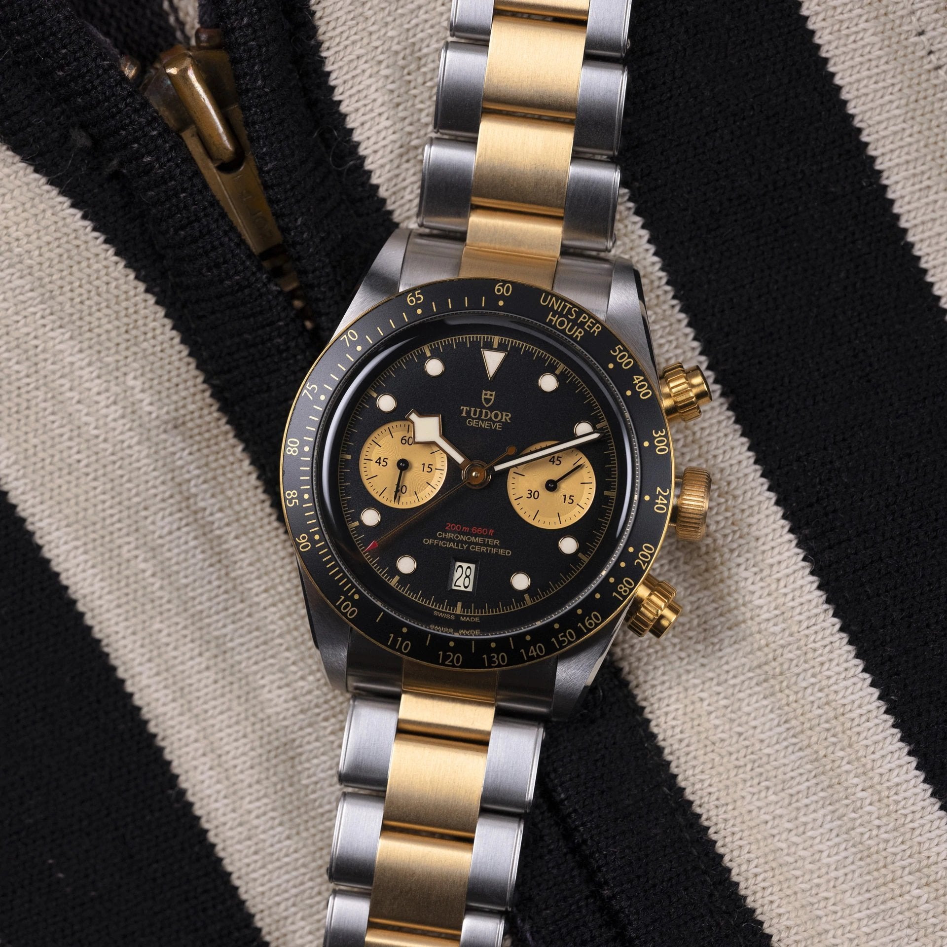 TUDOR Black Bay Chrono S&G 41mm Steel and Gold【1:1 Replica】