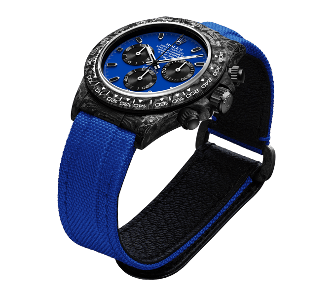 ROLEX Diw Daytona carbon miami blue 40mm oyster black【1:1 Replica】