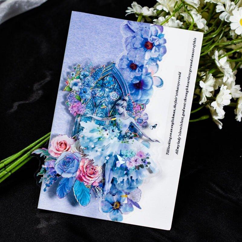 1132 Shell Light Stickers Attractive Dancing Series Ballet Theme