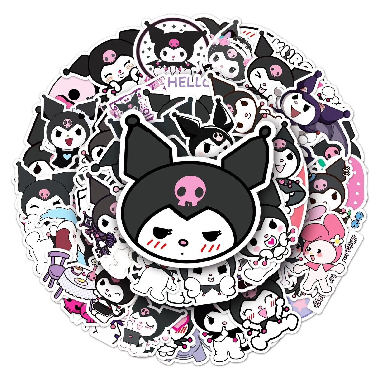 1049 （50 Kurome Animated Sanrio Stickers）