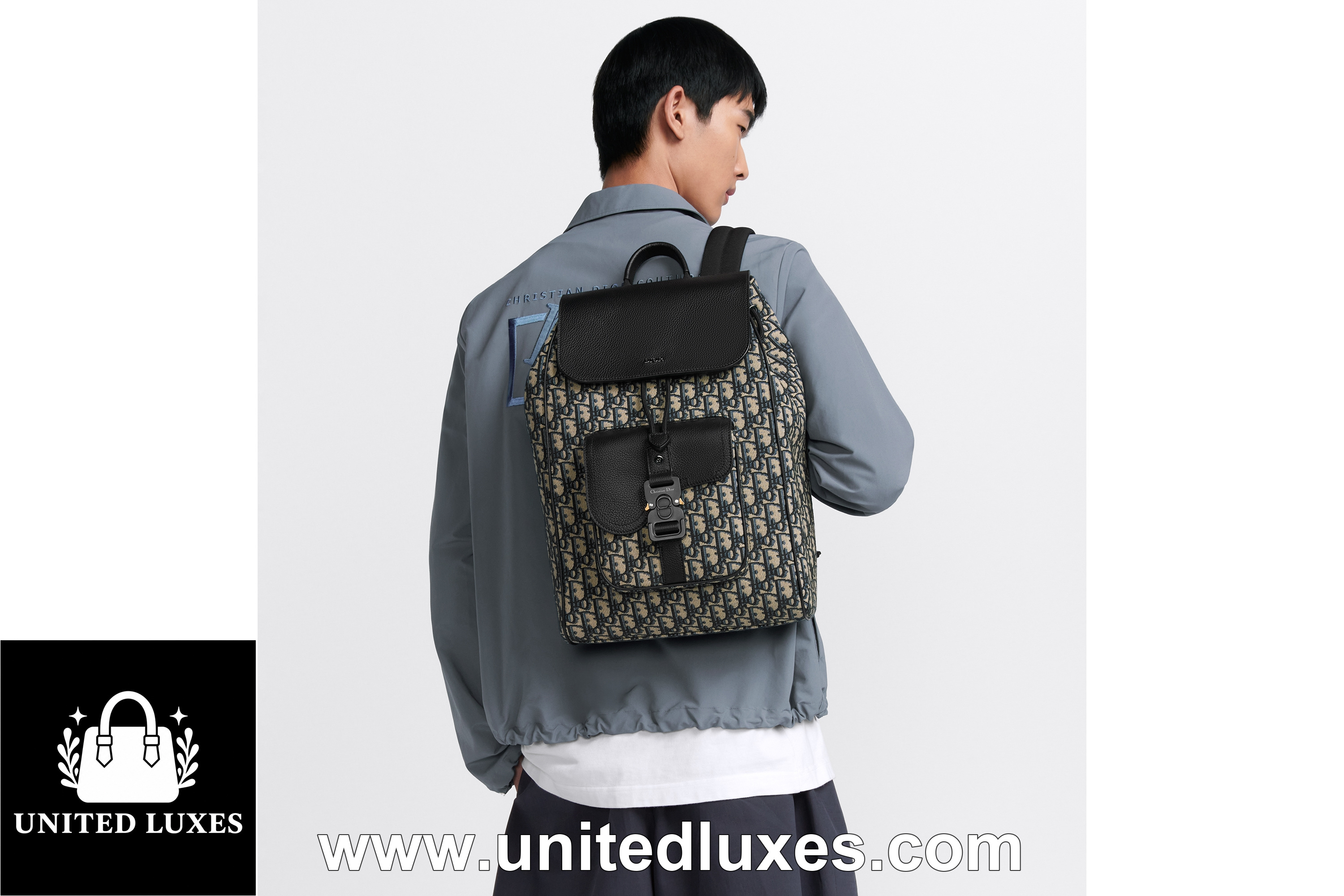 Replica Saddle Backpack with Flap