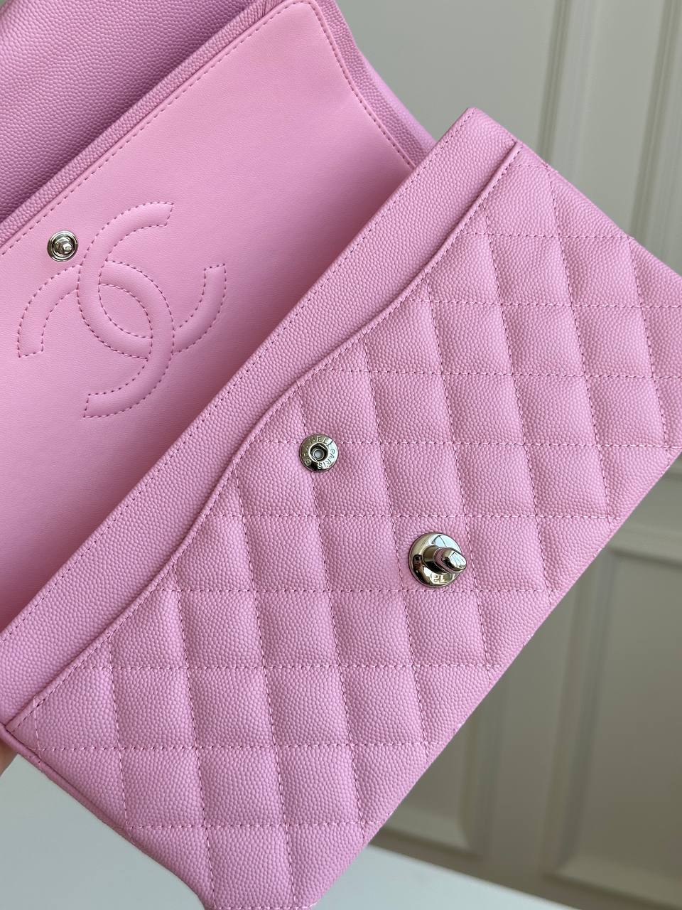 Chanel Medium Classic Flap Quilted Caviar Leather Bag