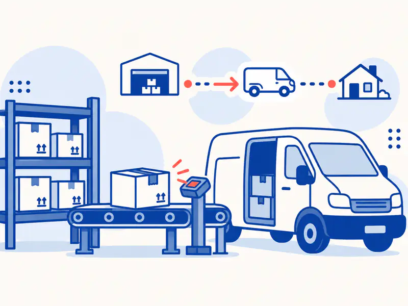 OZ illustrated dispatch and delivery