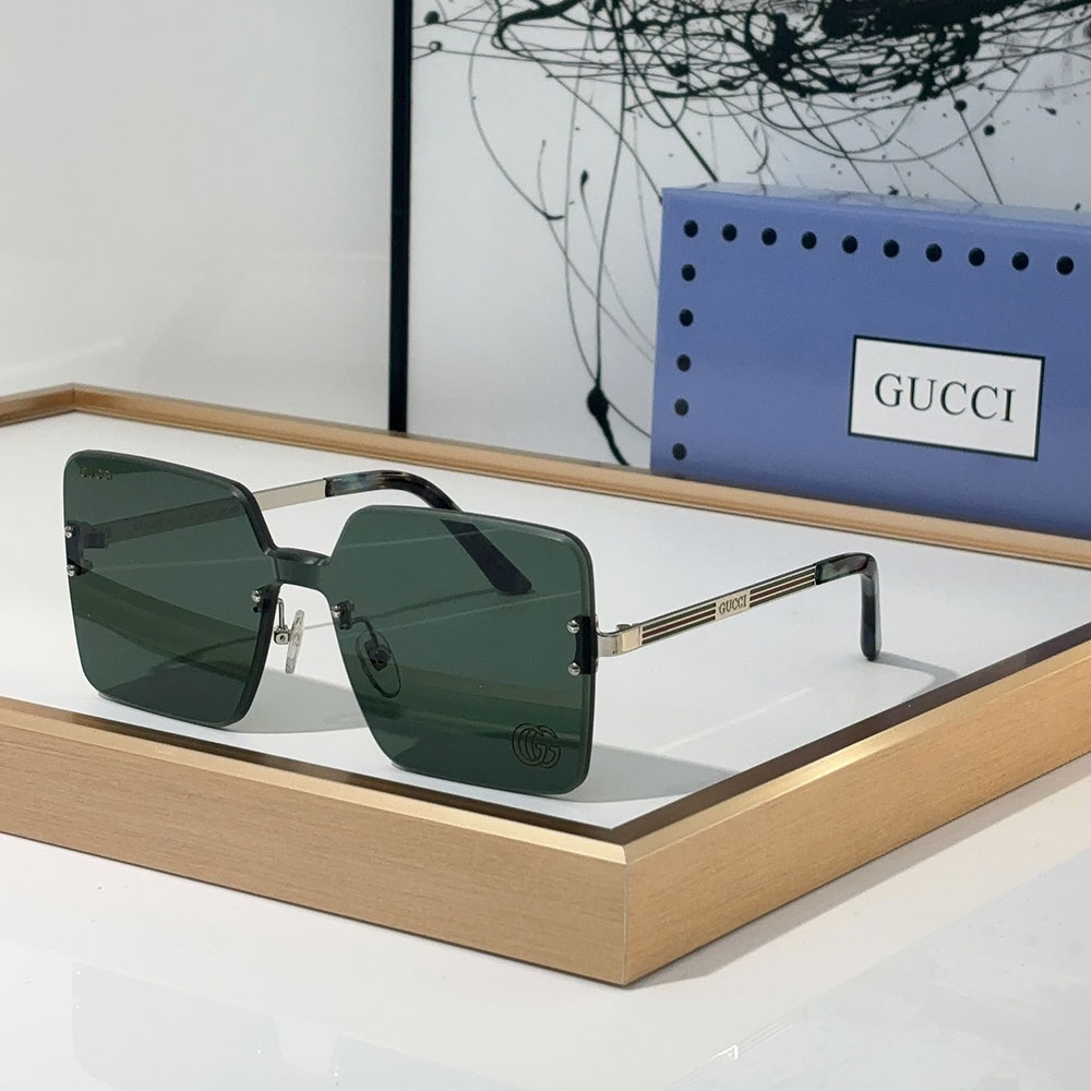 Gucci Stylish Frameless Design  sunglasses Top quality