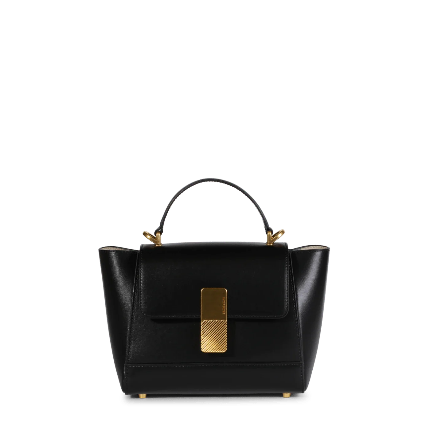 Mini Marly - Cuir Box Noir
