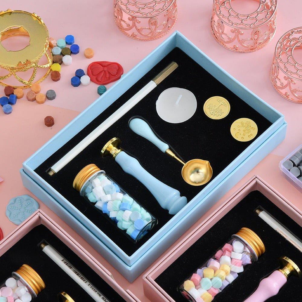 5017 Fire Lacquer Wax Set Wax Grain Valentine's Day Gift