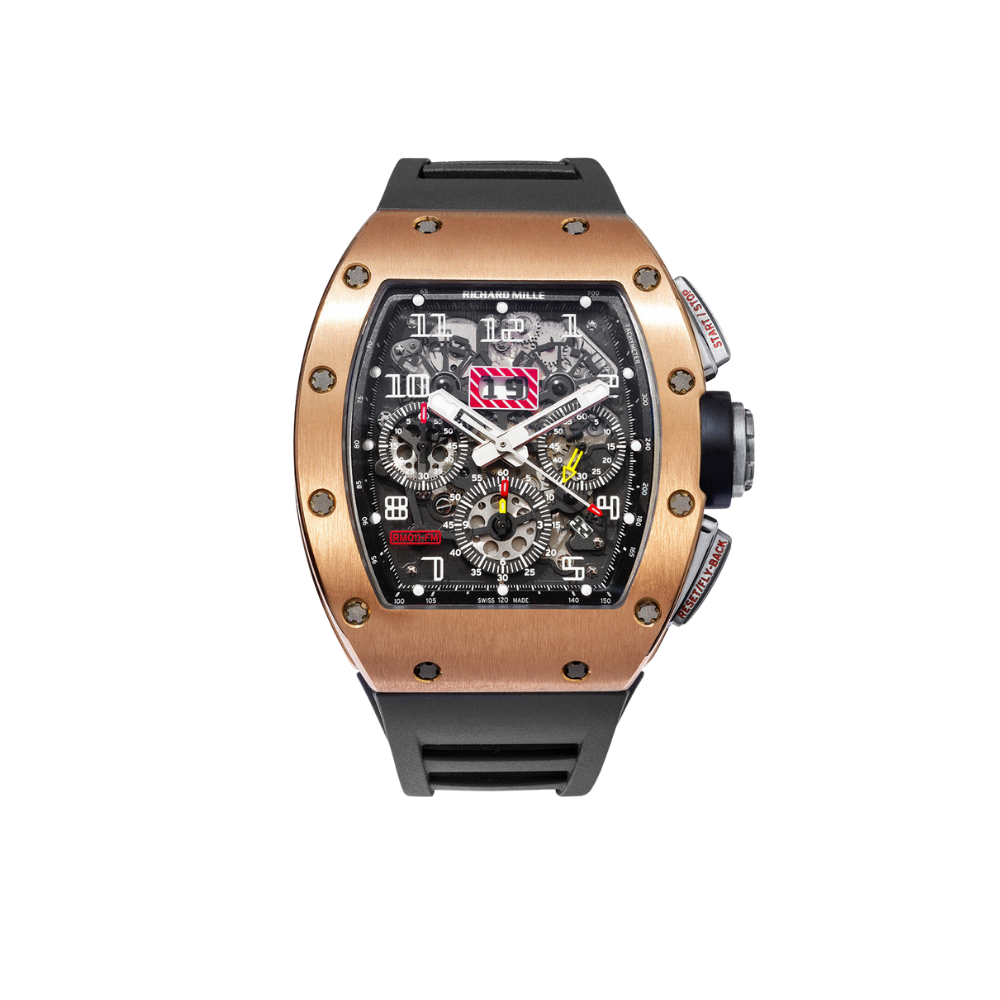 Richard Mille Felipe Massa Chronograph Rose Gold RM011【1:1 Replica】