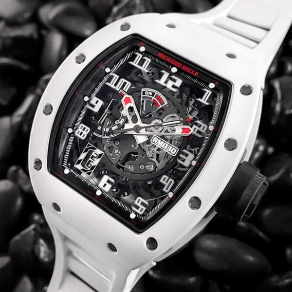 RICHARD MILLE RM 30 Automatic White Rush【1:1 Replica】