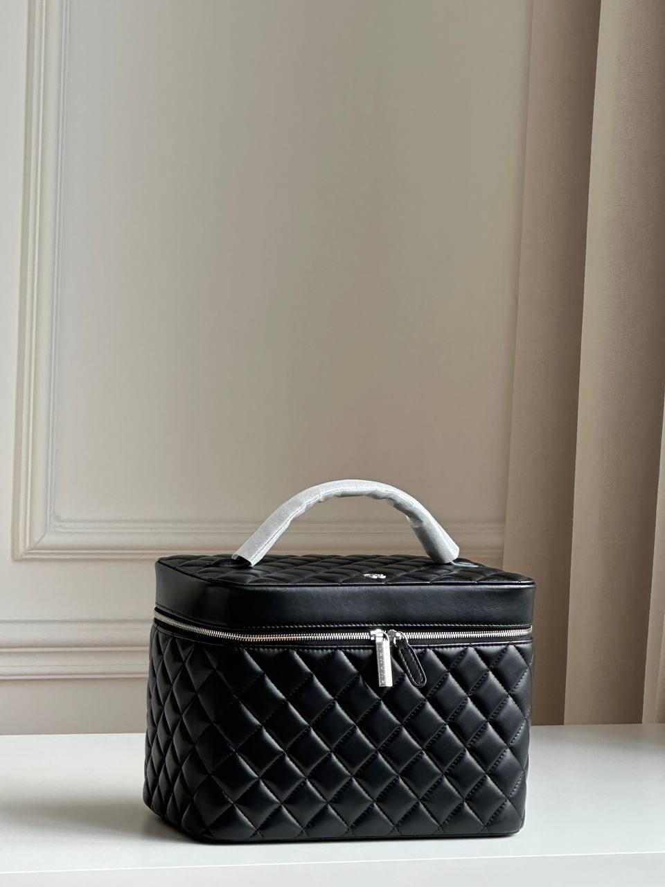 CHANEL Large Quilted Lambskin Vanity