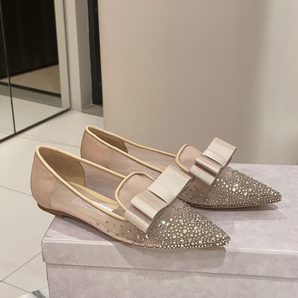 Jimmy Choo Gala Ballet Flats Slide Sandal