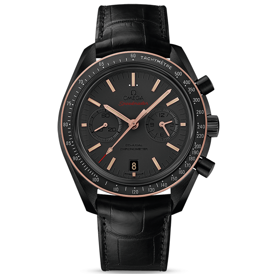 Omega Speedmaster Dark Side Of The Moon Co-Axial Chronometer Chronograph 44.25mm 