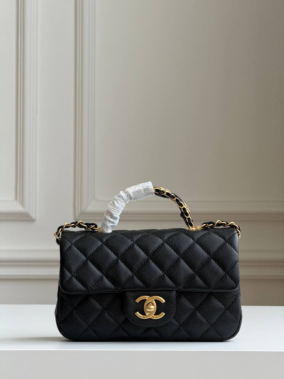 CHANEL Classic Flap with Top Handle