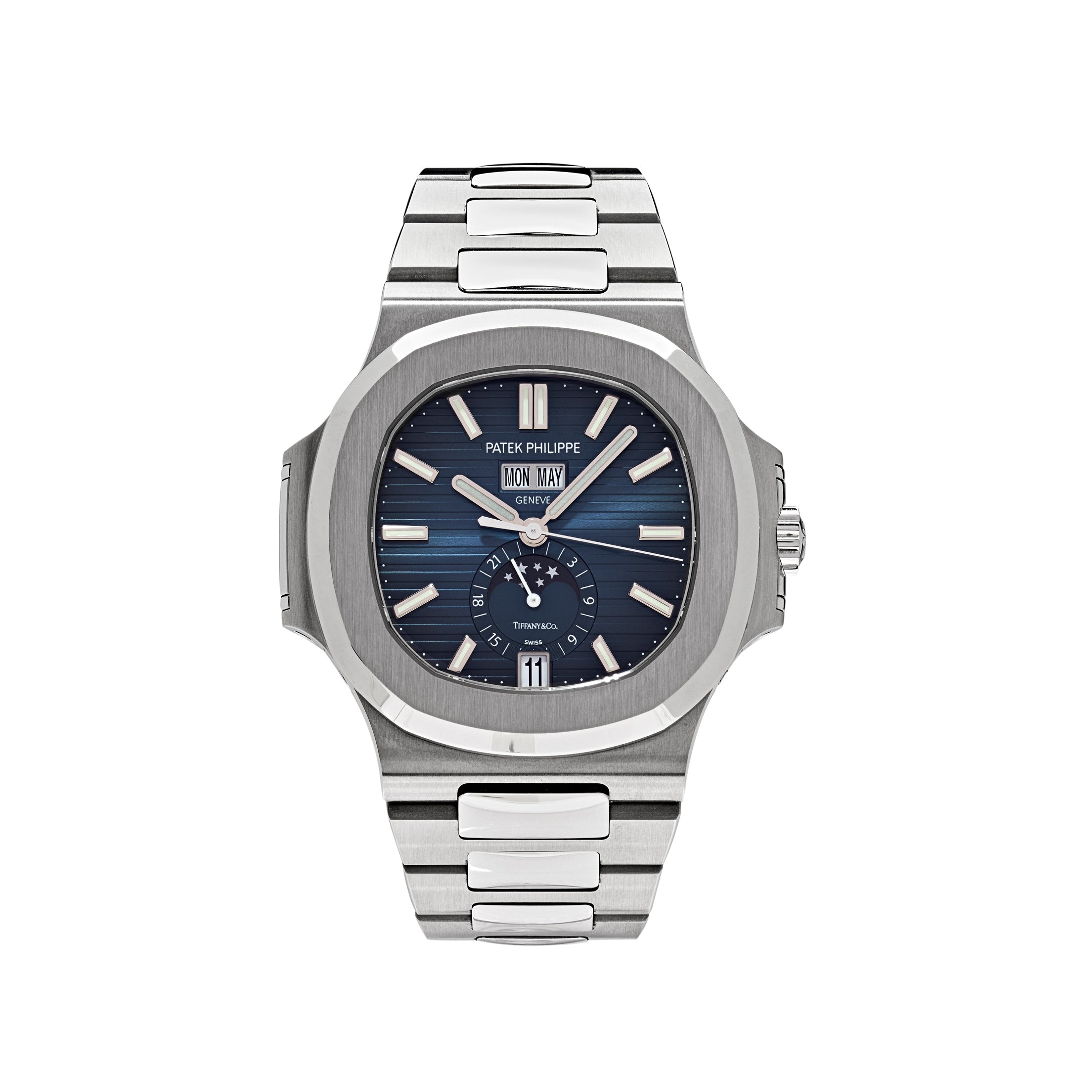 Patek Philippe Nautilus Steel Tiffany & Co. Blue Dial 40mm 5726/1A-014【1:1 Replica】