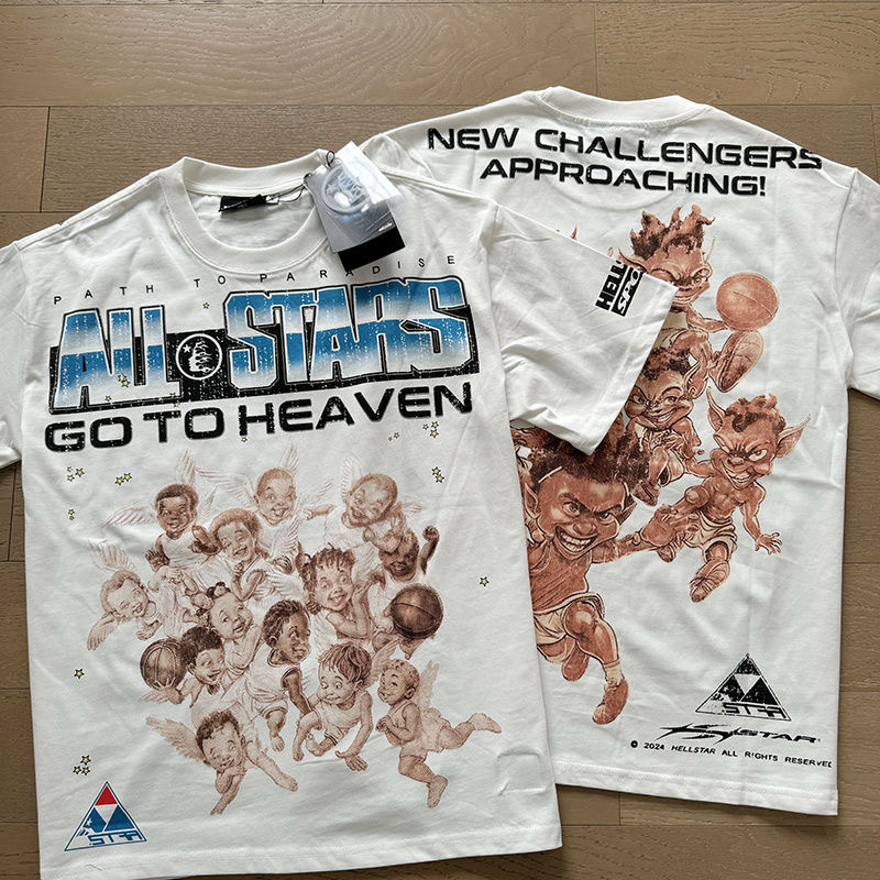 Hellstar Basketball Players Tee White