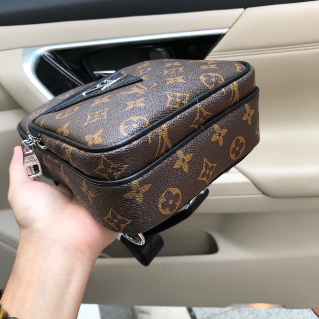 LV Single Shoulder Bag Brown size 29*16*6cm